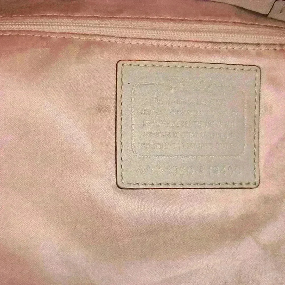 Coach Leather Tan Brown Handbag purse - Picture 6 of 11